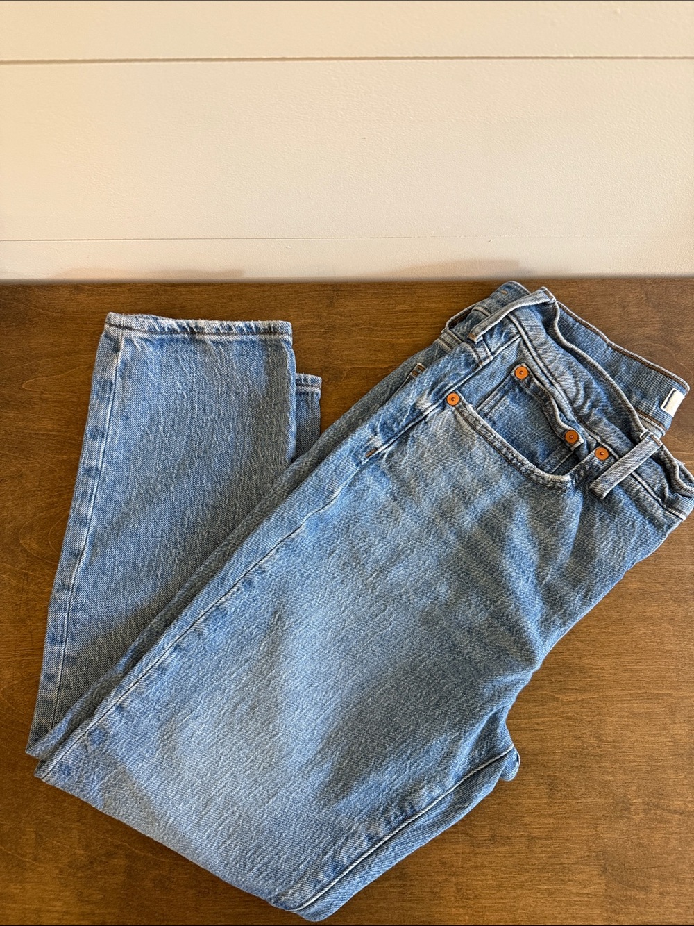 Madewell women’s “the perfect vintage Jean” Light Blue Denim Jeans